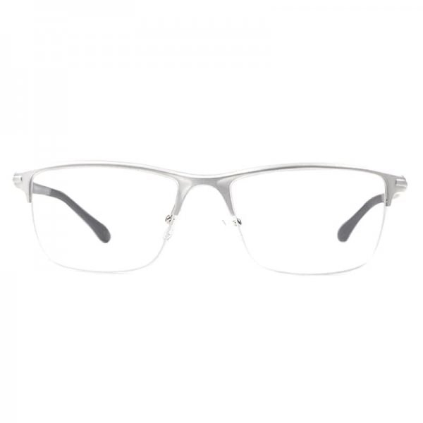 Rectangle Glasses in Aluminium