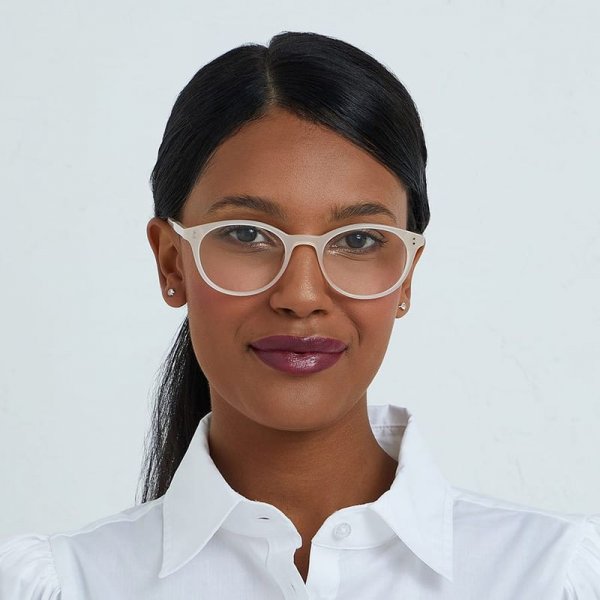 Oval Glasses in Acetate