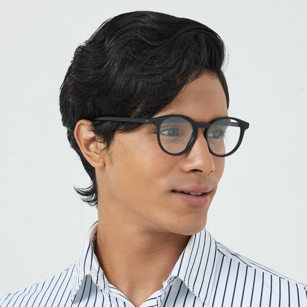 Round Glasses in Acetate