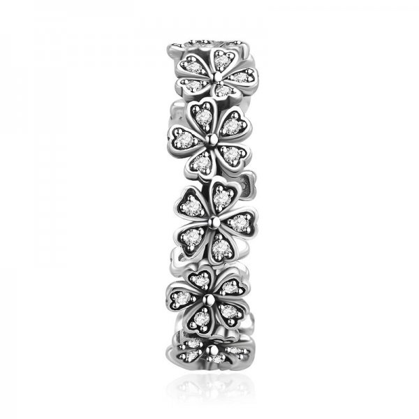 S925 zinc Dazzling Daisy Band Ring