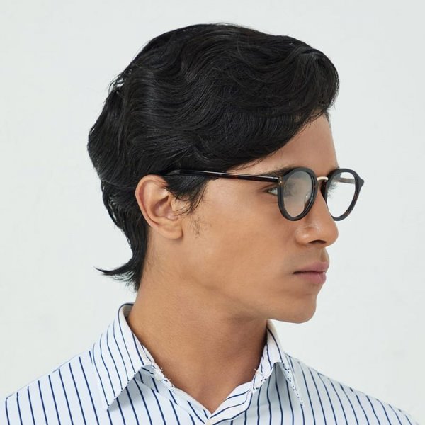 Round Glasses in Acetate