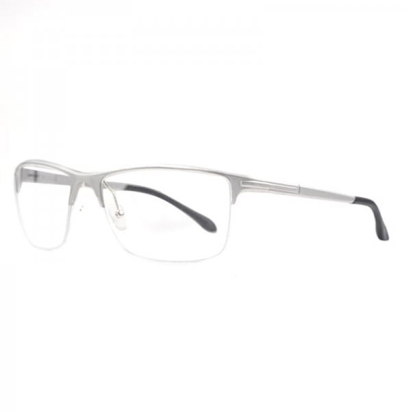 Rectangle Glasses in Aluminium