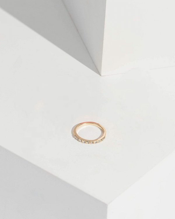 Gold Statement Ring